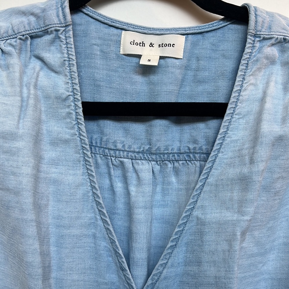 NWOT Cloth & Stone cap sleeve jumpsuit - Picture 3 of 4